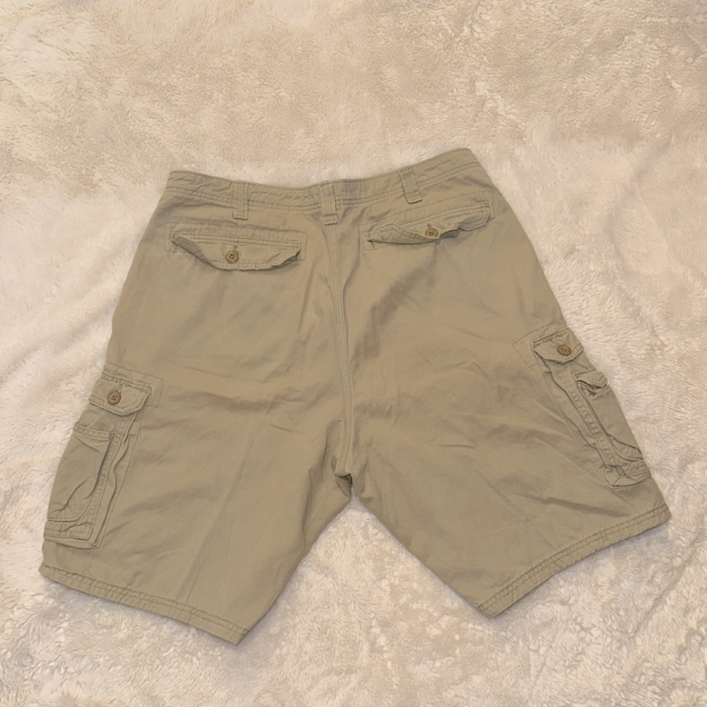 Lee Men's Khaki Cargo  Cotton Shorts Size 38 GUC - Picture 4 of 5